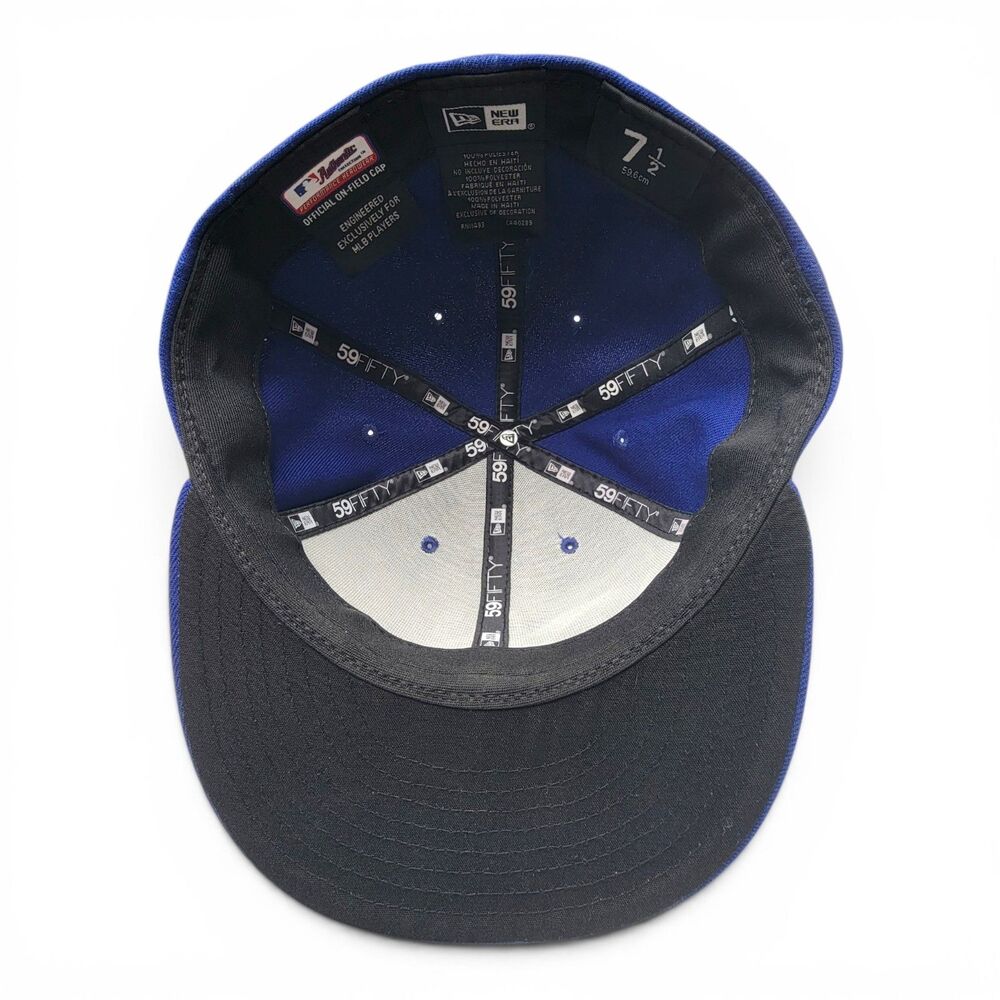 Los Angeles Dodgers New Era 59FIFTY On Field Fitted Hat Cap Size 7 1/2 MLB - Picture 7 of 9